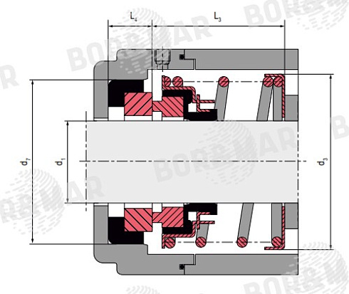 Торцевое уплотнение MSBT-PN в Воронеже фото