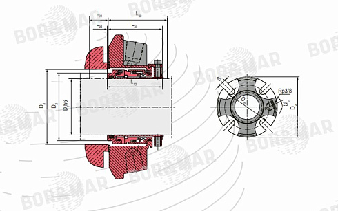 Торцевое уплотнение MS4620 в Воронеже фото