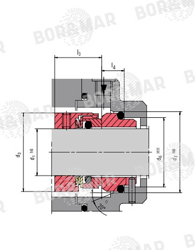 Торцевое уплотнение MSM7N в Воронеже фото