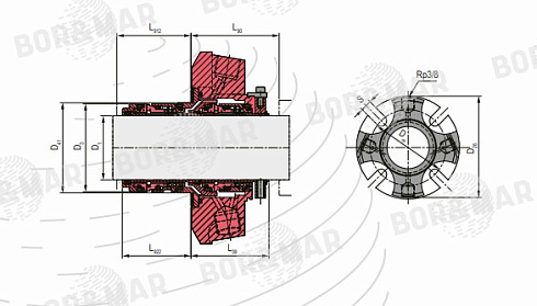 Торцевое уплотнение MS4610 в Воронеже фото