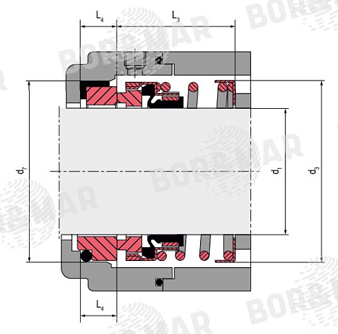 Торцевое уплотнение MSBIA в Воронеже фото