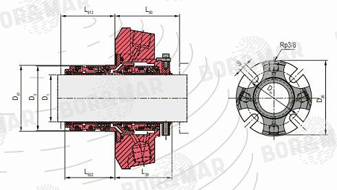 Торцевое уплотнение MS610 в Воронеже фото